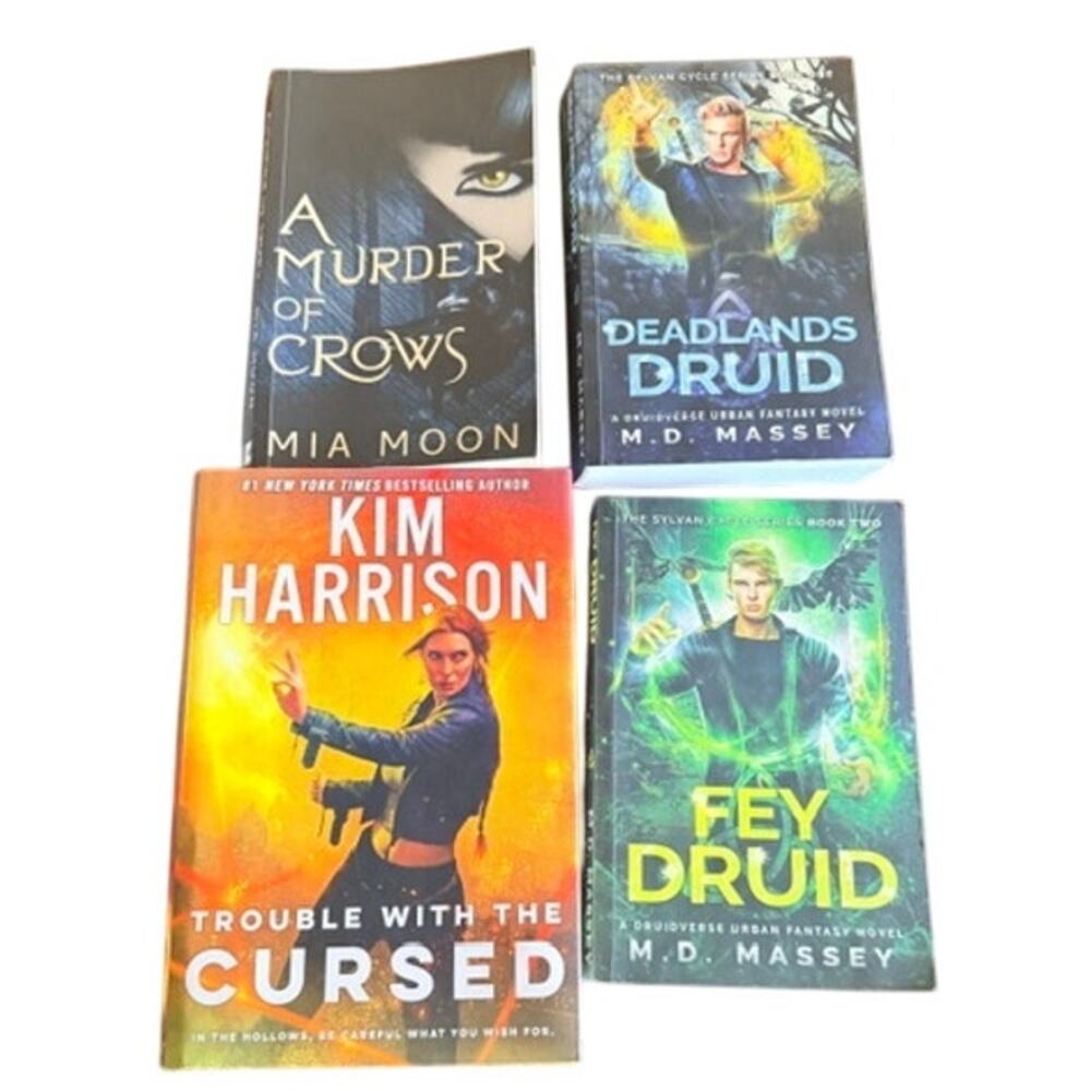 Urban Fantasy Book Bundle Druid Magic Kim Harrison M D Massey Mia Moon
